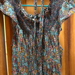 Doen Floral Smocked Dress